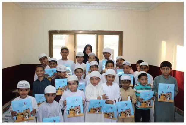 موظفات “الشارقة للتسجيل” يزرن مركزي أطفال الحيرة وتحفيظ القرآن