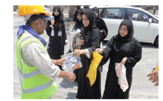 مركز الشارقة ينظم مبادرة “صيفهم بارد”