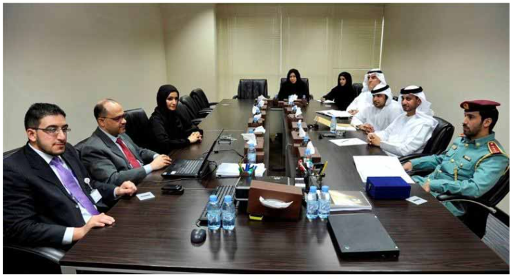 Emirates ID and Interior Ministry discuss co-operation in performance management