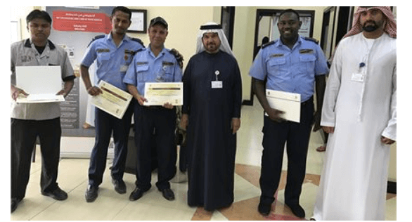 “EIDA” Honored its Security Staff.