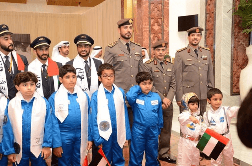 ICA Participates in receiving Hazza Al Mansoori at the Presidential Airport in Abu Dhabi ×