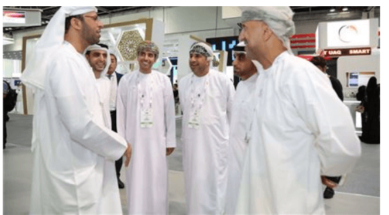 Head of Oman Information Technology Authority visits “FAIC” Pavilion in “GITEX 2017”