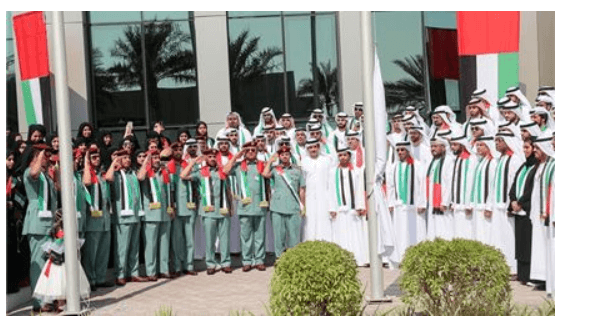 أسرة “الهويّة” تؤكّد التفافها حول علم الإمارات وولاءها للقيادة الرشيدة