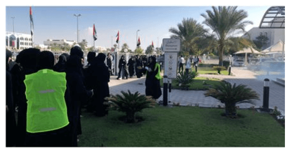 Al Ain Center organizes evacuation mock drill