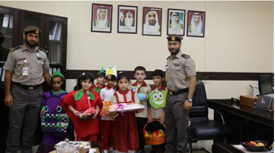 GDRFA – RAK receives a delegation from Al Rawabi School Students