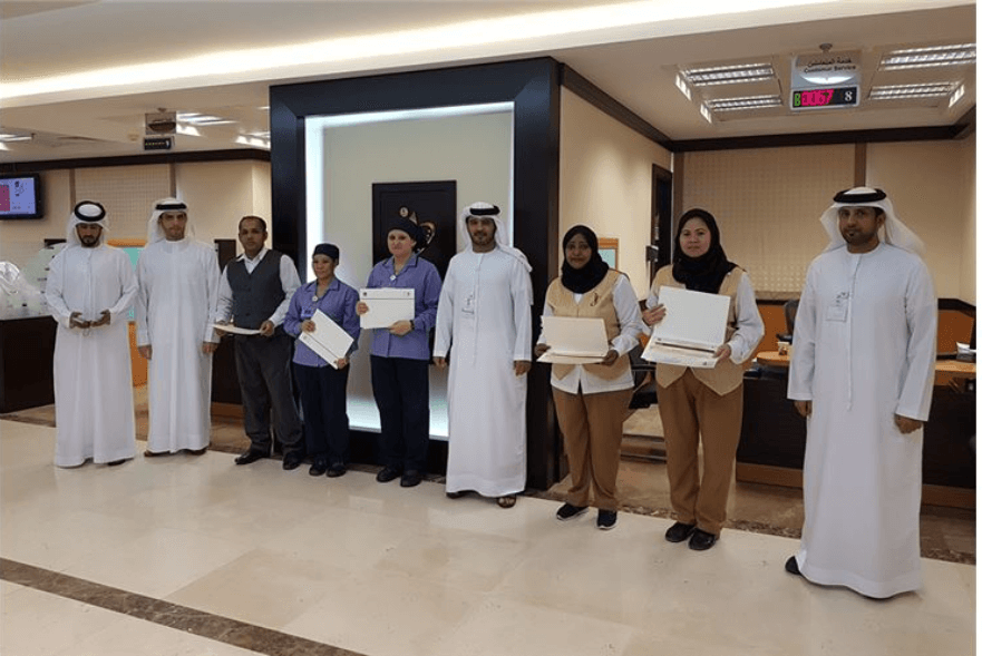 Al Ain Customer Happiness Center honors its distinguished employees ×