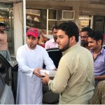 Employees of Ras Al Khaimah Center annexed to Preventive Medicine Center distribute “Fasters’ Iftar” ×-thumb