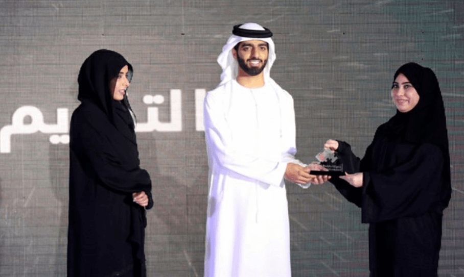 Hameed bin Ammar Al Na’emi honors “EIDA” for participation in the World Autism Day Event