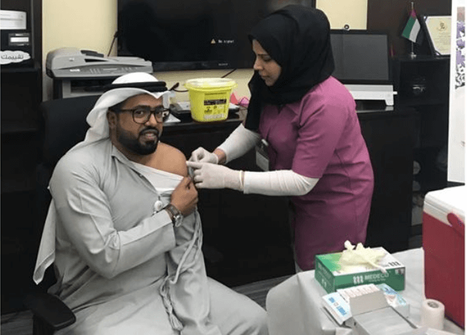 “الهوية” تنظم حملة تطعيم لموظفيها ضد “الأنفلونزا”