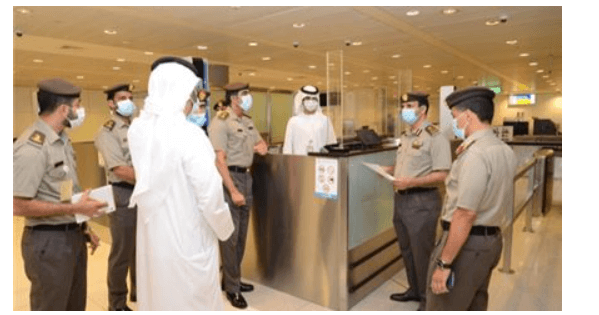 Major General Al Rashidi briefed on Airports Readiness