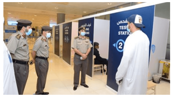 Major General Al Rashidi briefed on Airports Readiness