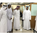 Director of Customer Happiness Centers inspects the work in Musaffah Customer Happiness Center-thumb