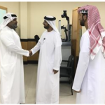 Director of Customer Happiness Centers Operations Sector inspects the work in Musaffah Customer Happiness Center-thumb