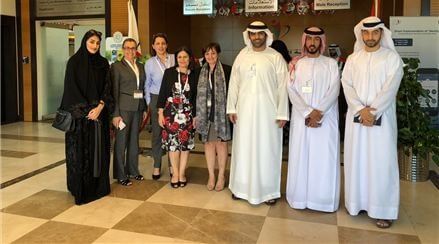 Al Barsha Customer Happiness Center Briefs a Delegation from the Republic of Malta about the Experience of (7 stars)