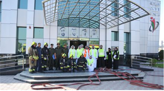 Al Ain Center holds evacuation drills