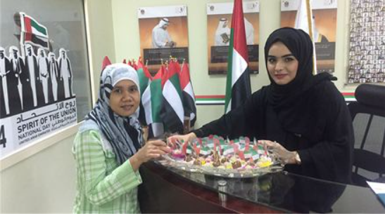 Al Dhaid Center marks Flag Day