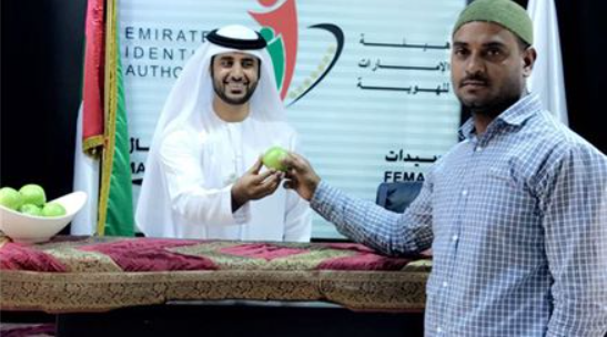 مركز مدينة زايد ينظم فعالية أسبوع التفاح الأخضر