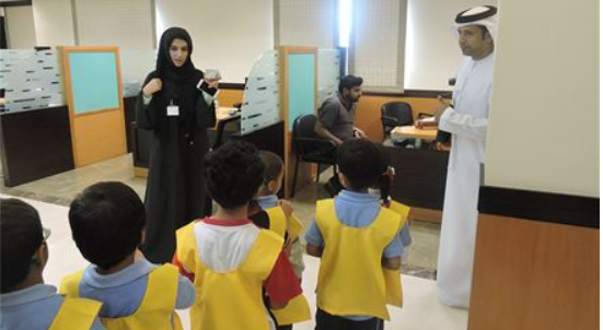 Al Ain Center welcomes Al Dorah Nursery students