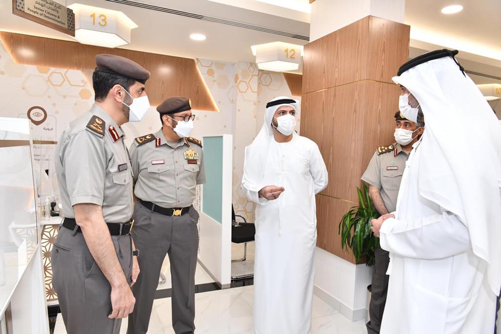 ICA Director General Pays Inspection Visit to New Customers Happiness Centre at Al Nahda- Dubai