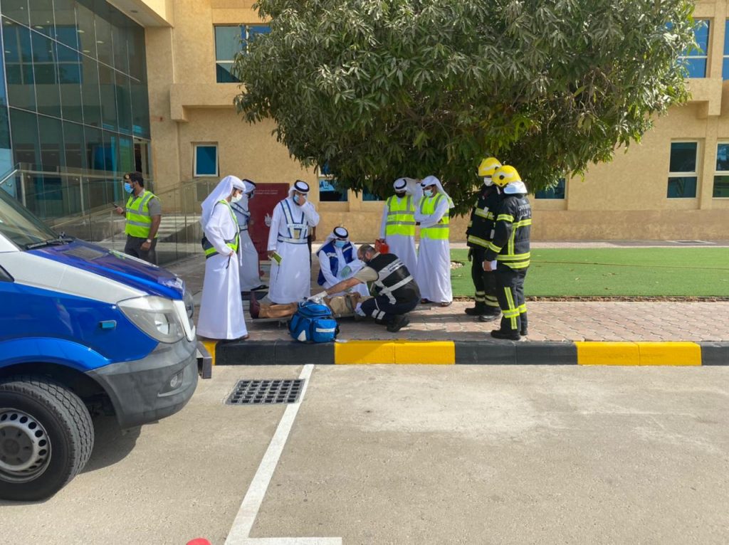 ICA carries out an evacuation drill with the General Directorate of Civil Defense