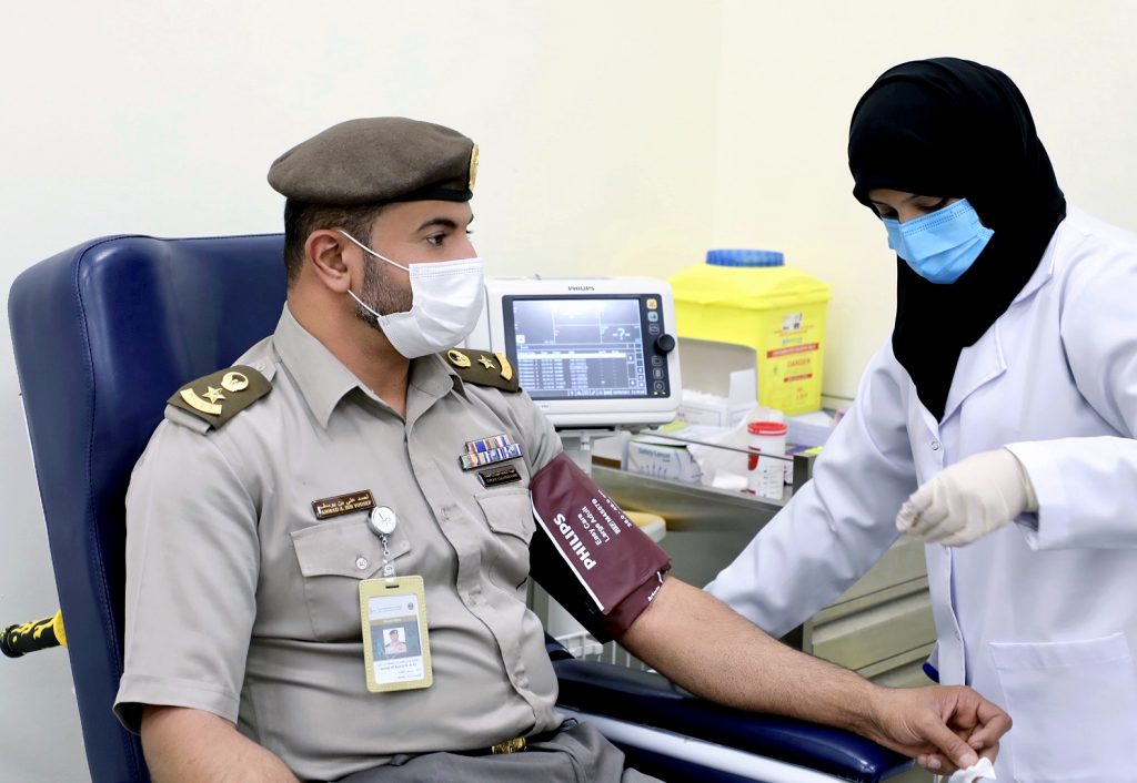 General Directorate for Residence and Foreign Affairs- Umm Al Quwain, contributes in the “World Blood Donor Day” initiative