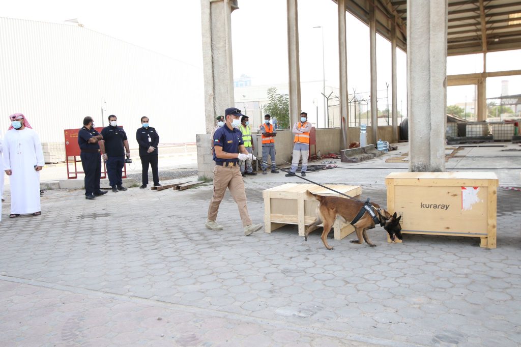 Sharjah customs in cooperation with the authority seized narcotic crystal
