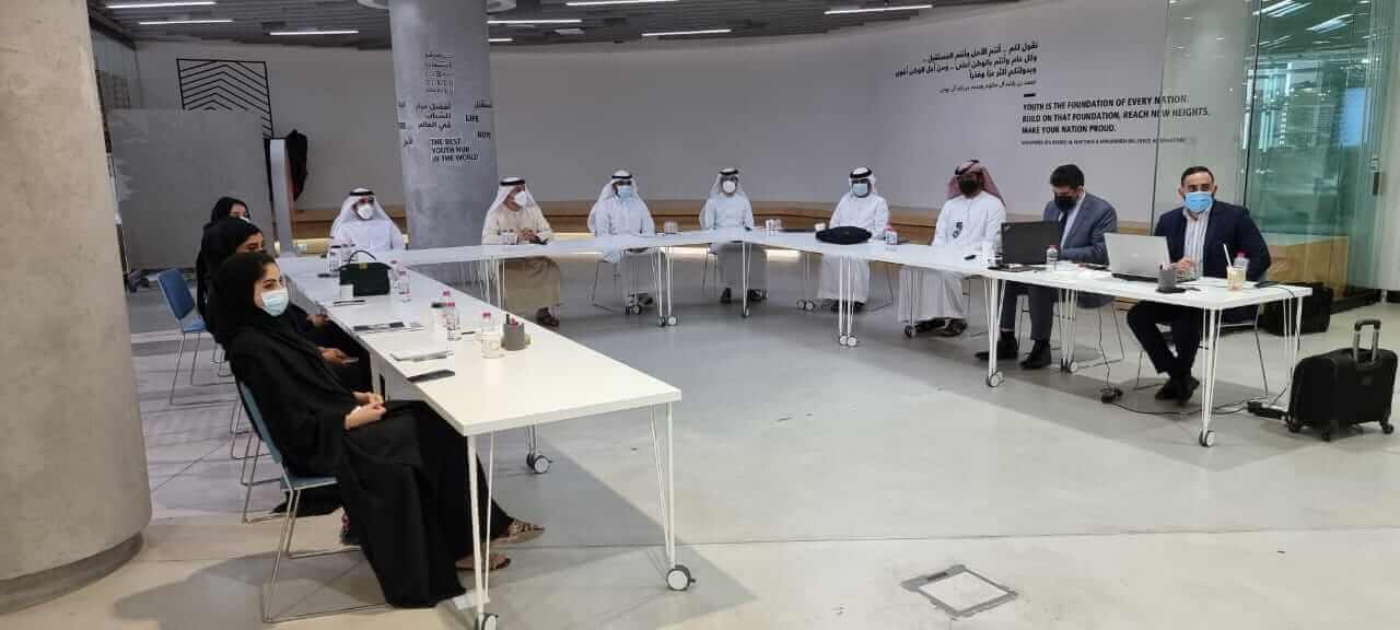 الدورة التدريبية لتأهيل فريق استشراف المستقبل في مركز الشباب دبي