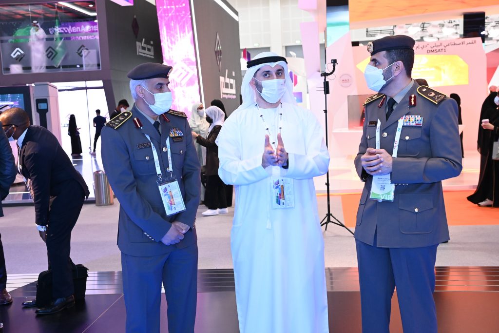 The Acting Director General pays a visit to Dubai GITEX 2021