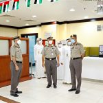 The Acting Director General of Identity and Passports pays an inspective visit to the centers of Mussafah and Khalifa City-thumb