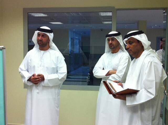 Emirates ID Director General inspects progress of work at Al Ain Center