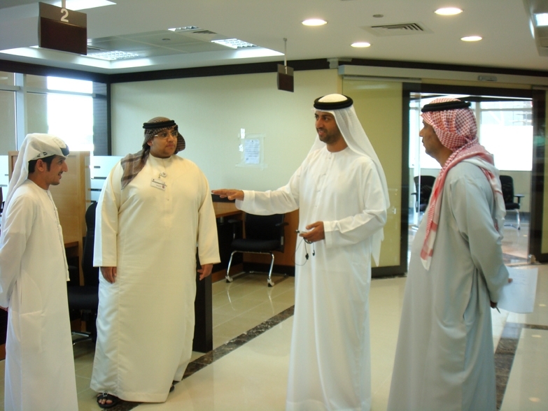 Emirates ID Director General inspects progress of work at Al Wahda Mall Registration Center in Abu Dhabi