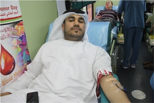 Emirates Identity Authority participates in  World Blood Donor Day