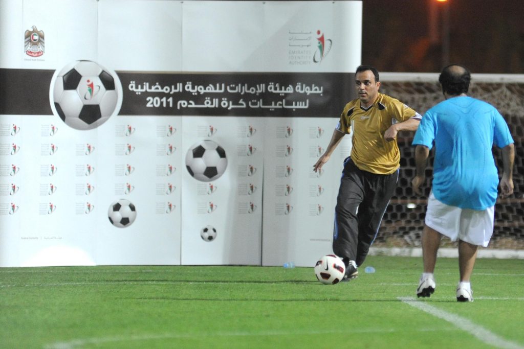 Raffles and prizes for the public at football sevens