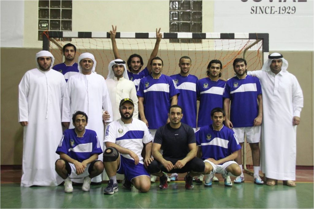 Sharjah Registration Center comes third in football tournament