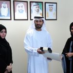 Two distinguished employees at Sharjah and Umm Al Quwain verification offices honored-thumb