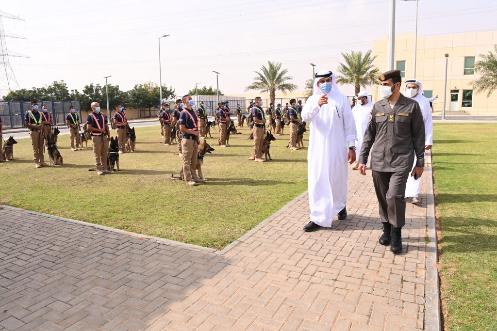 Acting Director General of the Authority inspects the building of the Customs Inspection Unit in Umm Al Quwain