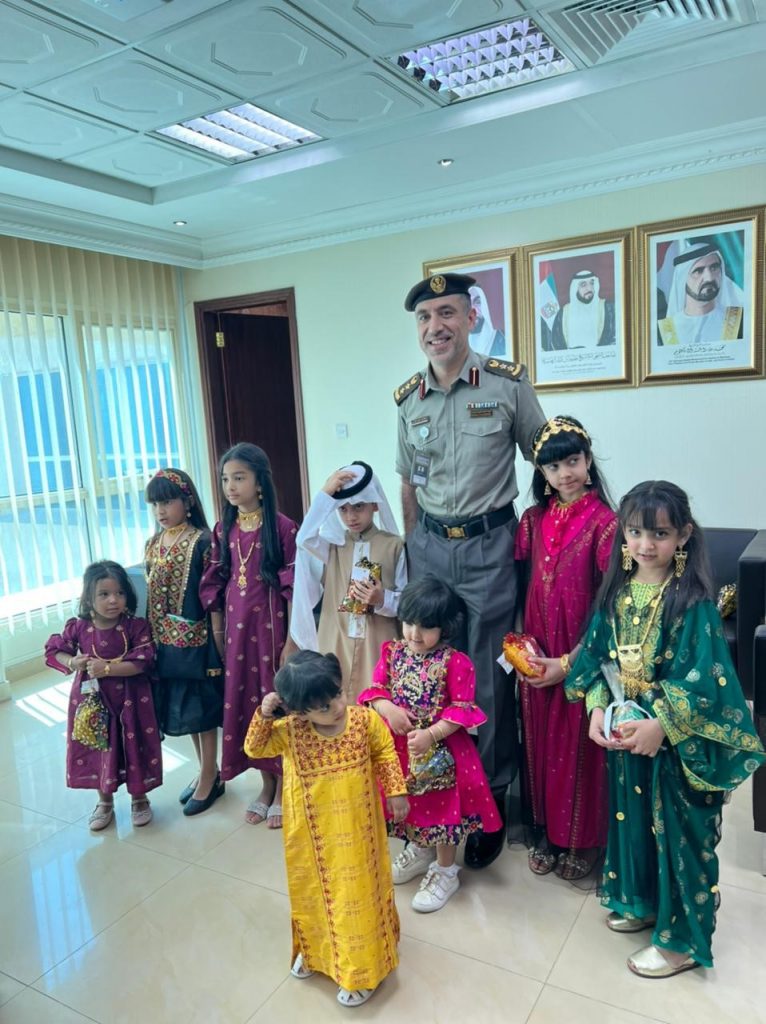 الهوية والجنسية والجمارك وأمن المنافذ تحتفي بيوم الطفل الإماراتي