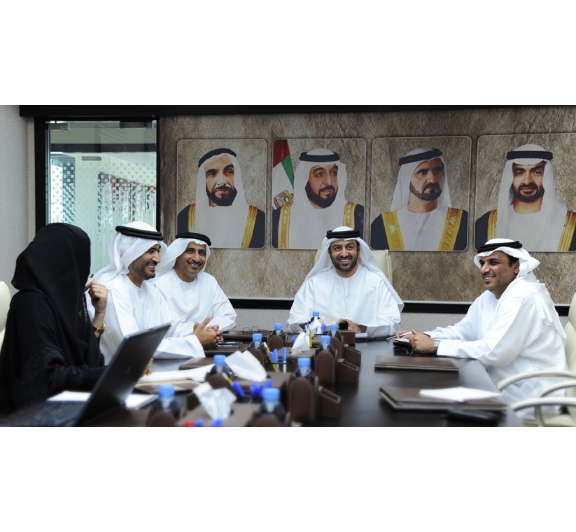 Higher Management at Emirates Identity Authority discusses  job satisfaction survey results