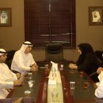 Sharjah Center discusses means of boosting co-operation with Sharjah Social Services Department-thumb