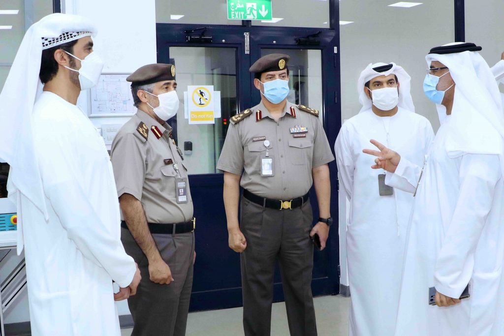 Al-Khaili holds a meeting and inspects the departments of identity and passport management