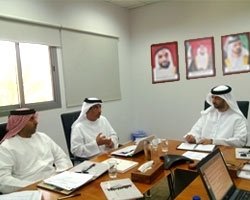 Fifth meeting of the Higher Management Committee to review the latest achieve.