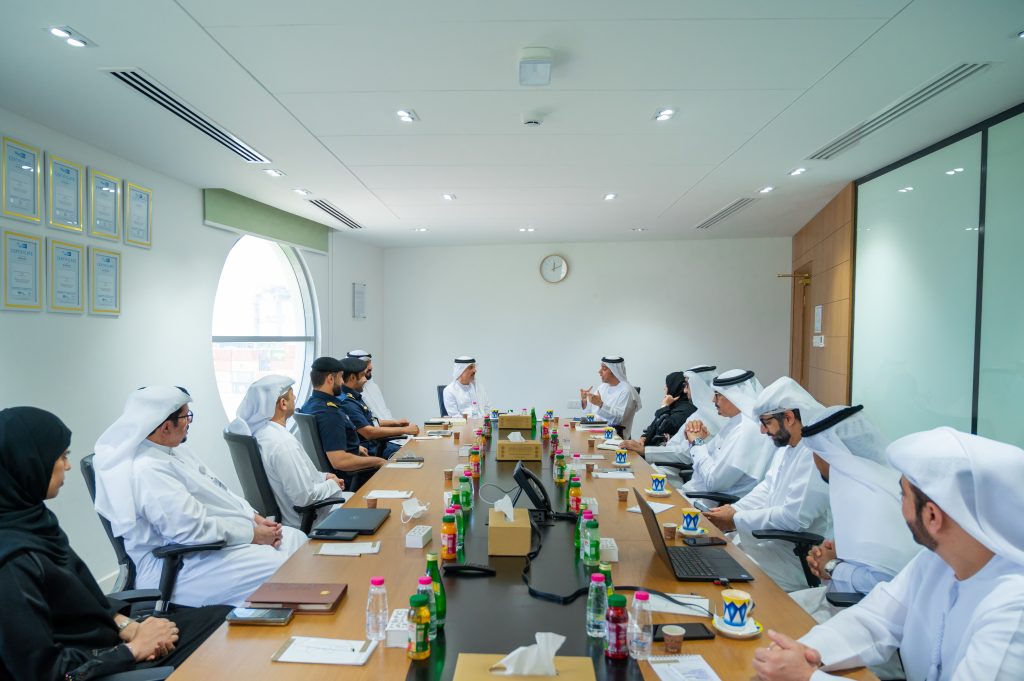 “Identity and Citizenship” and “Ajman Customs” held talks on linking systems and securing ports