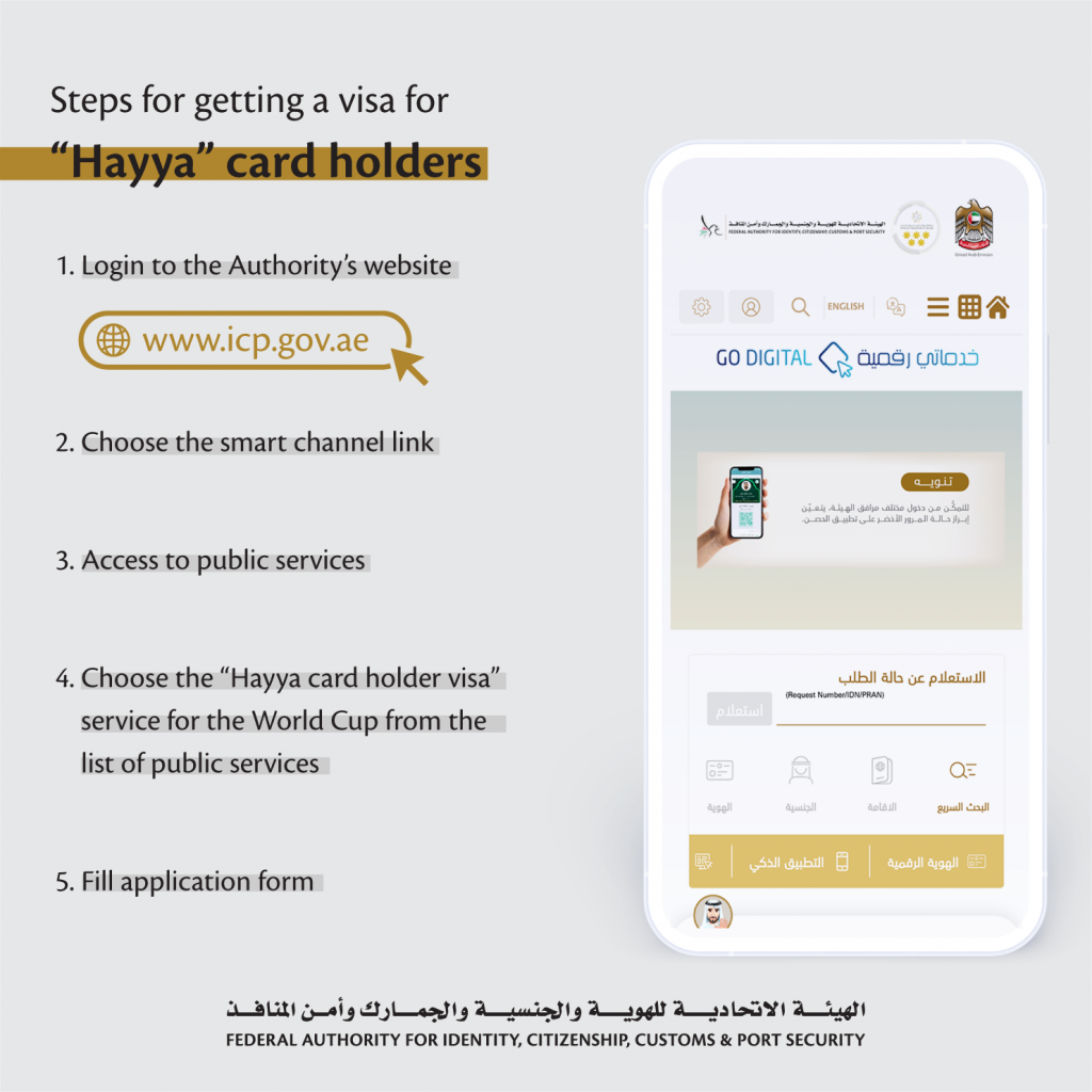 Identity and Citizenship: Issuance of the “Visa for Haya card holders” starts in early November