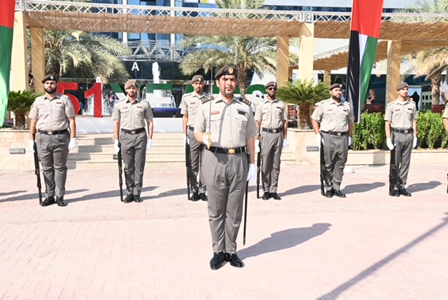 In Commemoration of Emirati Martyr’s Day, The General Directorate of Residency and Foreigners Affairs in Dubai observes a moment of silence in honor of the sacrifices of the martyrs of the homeland