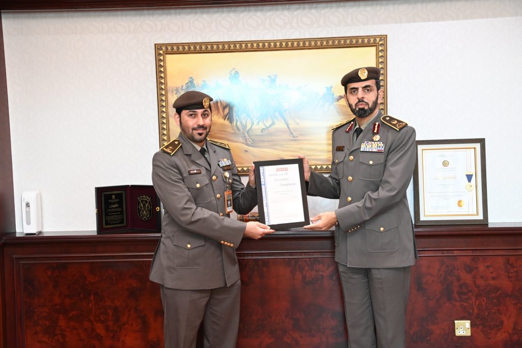 The Director General of the Authority honors the holders of the “Senior Quality Auditor” certificate