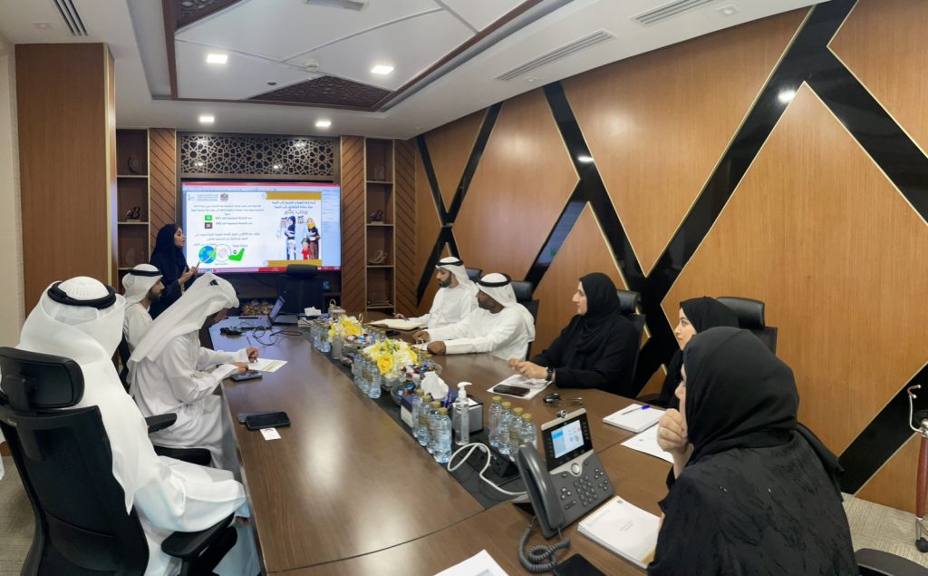 A joint meeting with the Customer Happiness Center of Ras Al Khaimah Enhancing cooperation between the “Identity and Citizenship” and the “Red Crescent”