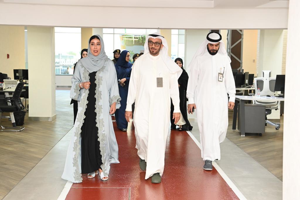 Mona Al-Marri visits the General Directorate of Residency and Foreigners Affairs in Dubai with the purpose of enhancing cooperation in the medial sector