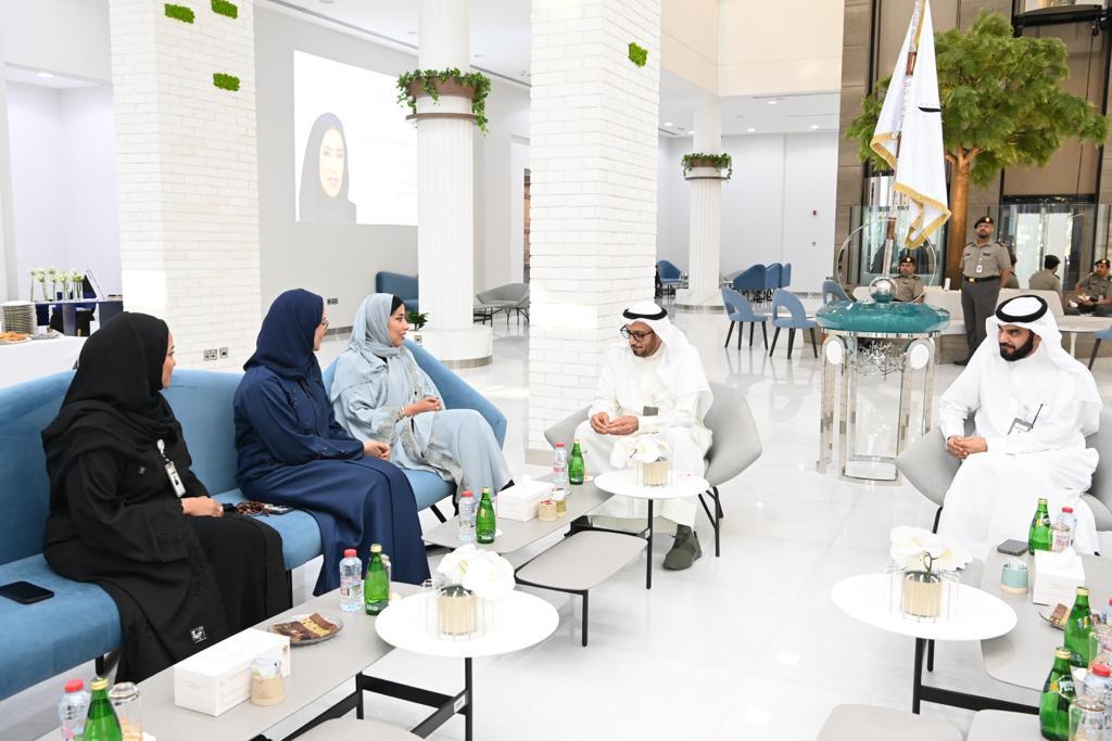 Mona Al-Marri visits the General Directorate of Residency and Foreigners Affairs in Dubai with the purpose of enhancing cooperation in the medial sector