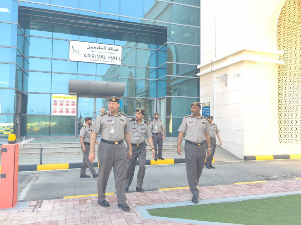 An inspection tour of “Residency and Foreigners Affairs of Ras Al Khaimah