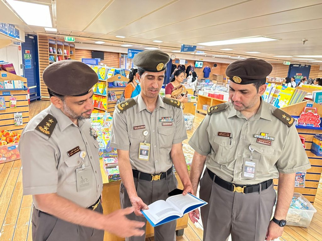 “General Directorate of Residency and Foreigners Affairs in Ras Al Khaimah” Visits Logos Hope Ship